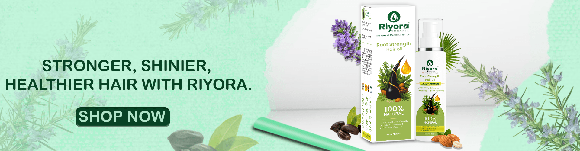 Natural Hair Oil for Hair Growth